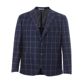 Malo Blue Wool Blazer
